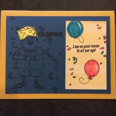 Cari Raynae Cheesehead Greeting Card