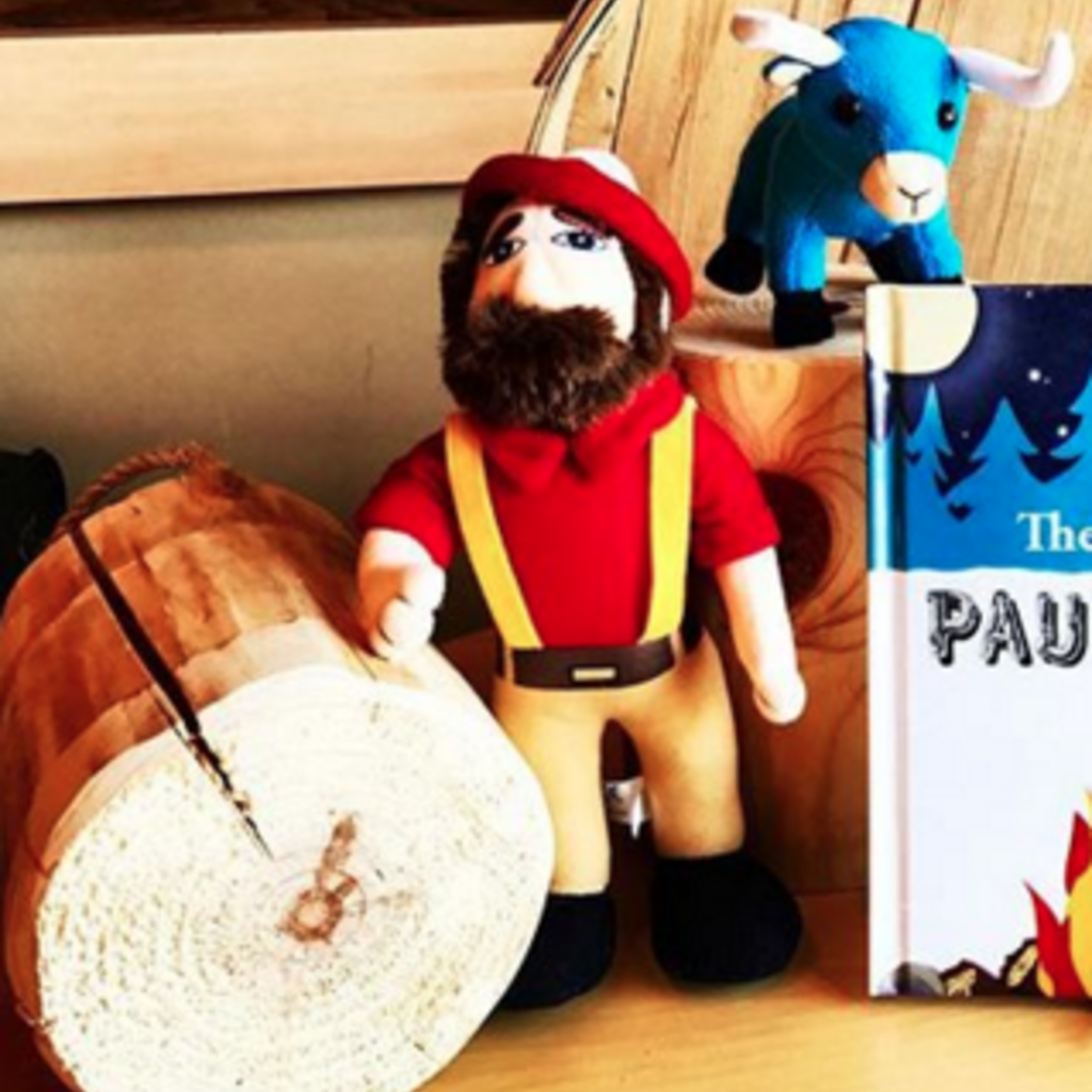 Paul Bunyan Logging Camp Museum Plush Babe the Blue Ox