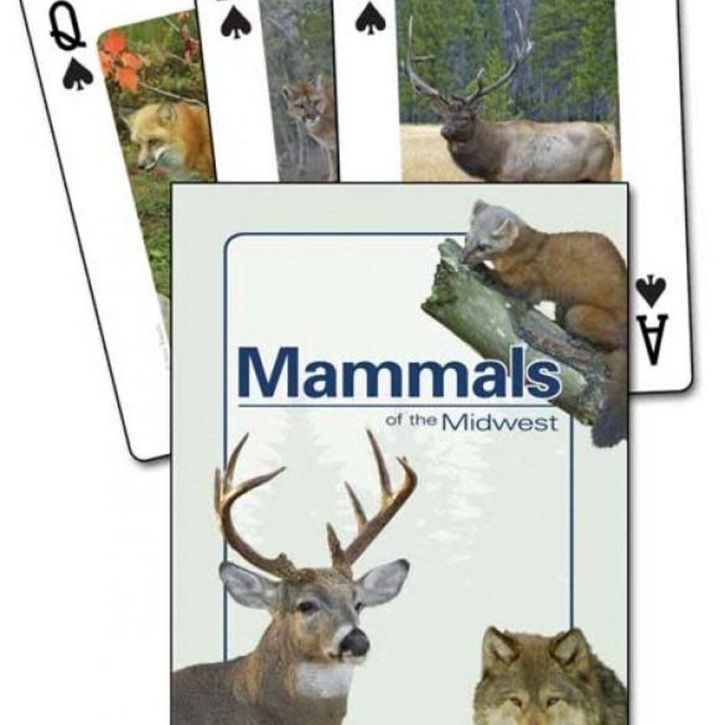 Tekiela Stan Playing Cards - Mammals of the Midwest