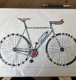 Lori Chilefone Greeting Card - Spiritual Bicycle