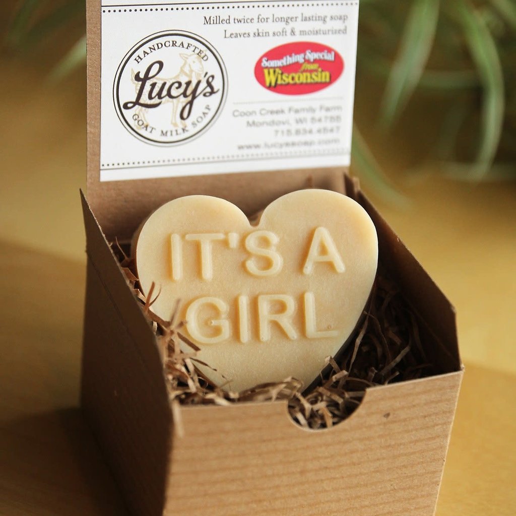 Lucy's Goat Milk Soap Lucy's Goat Milk Soap - It's A Girl