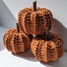 LameMaker Crochet Pumpkins (Orange)