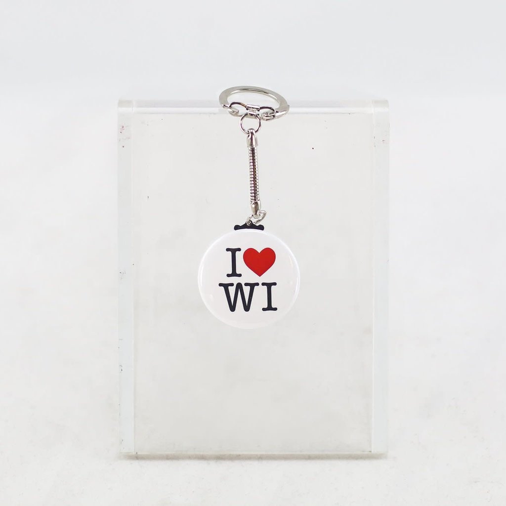 Volume One Keychain - I Heart WI