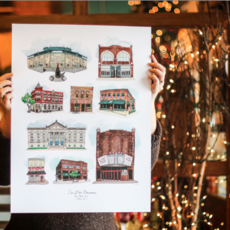 Volume One Our Little Downtown Eau Claire 18x24