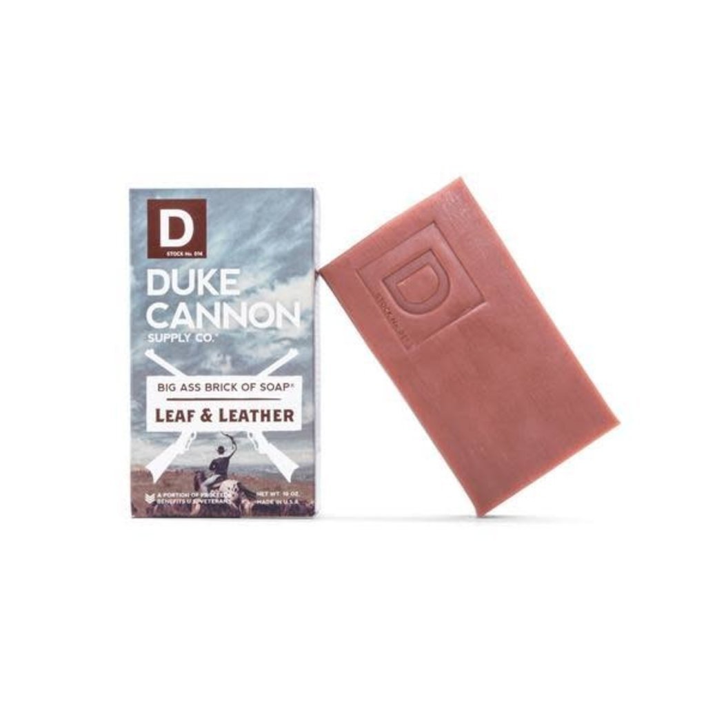 Duke Cannon Supply Co. Big Ass Brick of Soap - Leaf & Leather