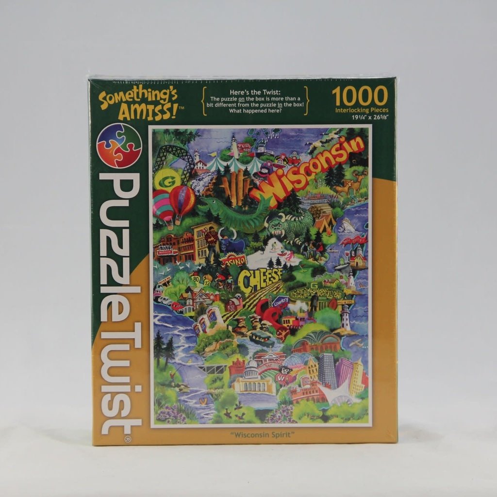 Puzzle Twist Wisconsin Spirit Jigsaw Puzzle