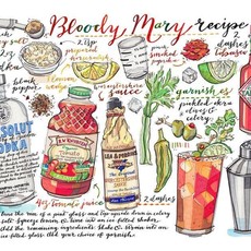 LouPaper Bloody Mary Print Horizontal (11X14)