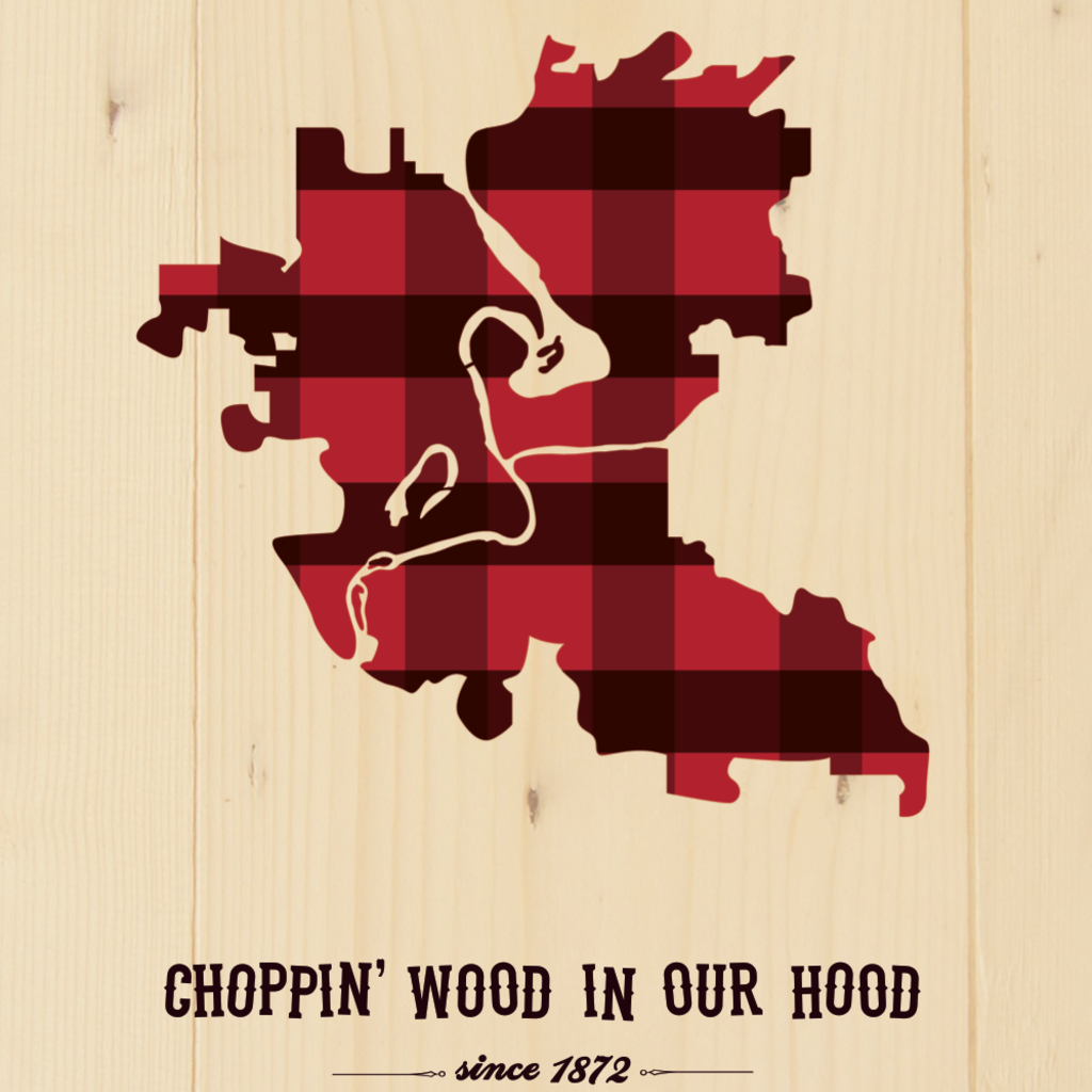 Volume One Choppin' Wood Mini Print