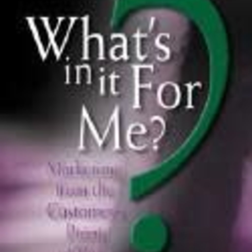 Fischer Elizabeth K. What's in it For Me?