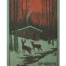 Volume One Wood Postcard - Up North Wisconsin