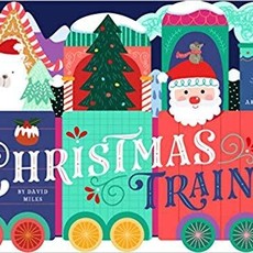 David Miles Christmas Train Board Book