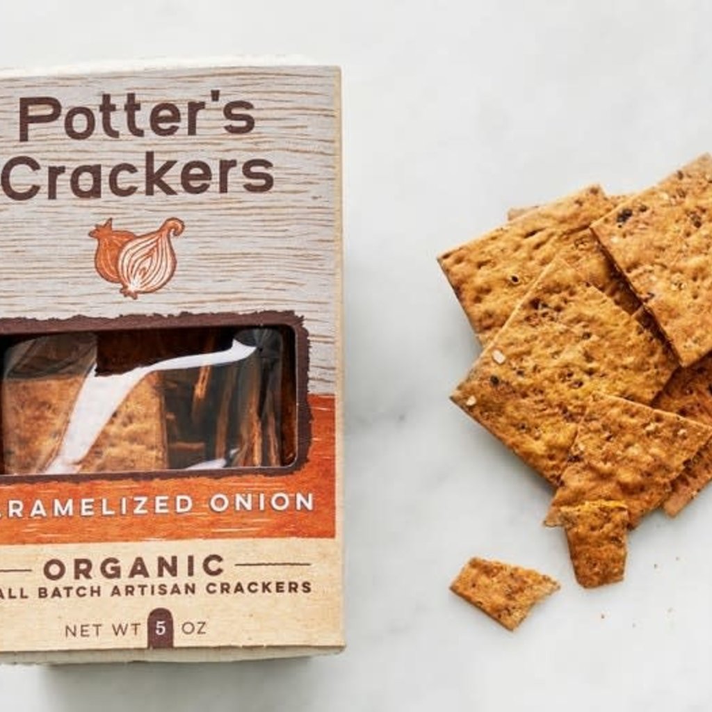 Potter's Crackers Potter's Crackers: Caramelized Onion (5 oz.)