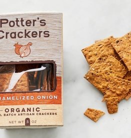 Potter's Crackers Potter's Crackers: Caramelized Onion (5 oz.)