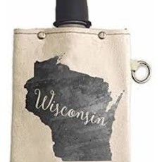 Volume One Canvas Flask - Wisconsin 8oz