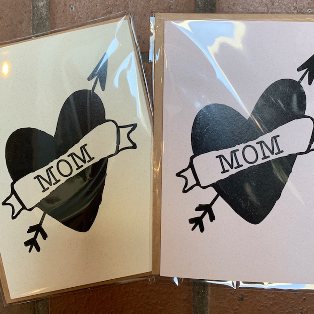 Lydia Tradewell Mother's Day Greeting Card (Mom Heart)