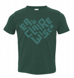 Volume One EC Wisco Heart - Toddler Tee