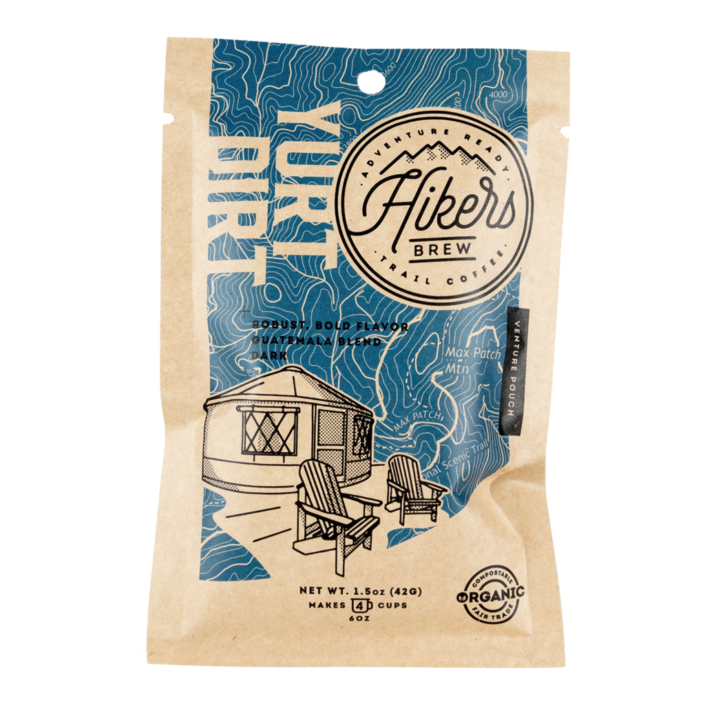 Hikers Brew Coffee Venture Pouch - Yurt Dirt