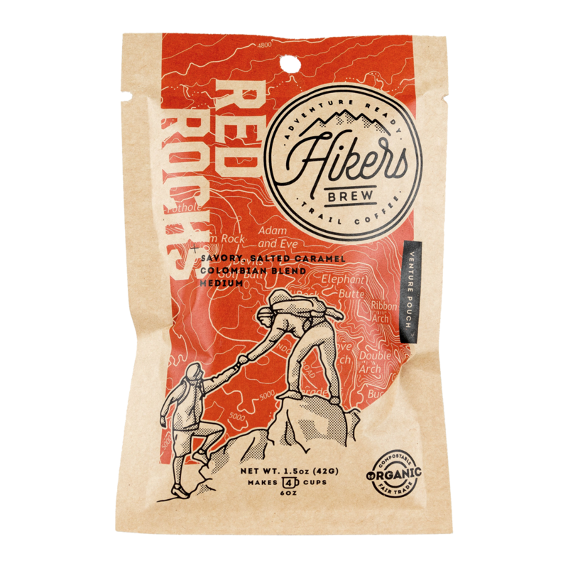 Hikers Brew Coffee Venture Pouch - Red Rocks