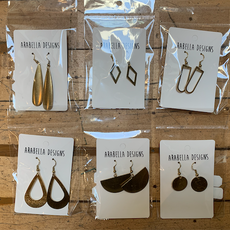 Arabella Designs Brass Earrings - Assorted