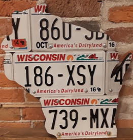 Chris Staack WIsconsin License Plate Sign - Medium