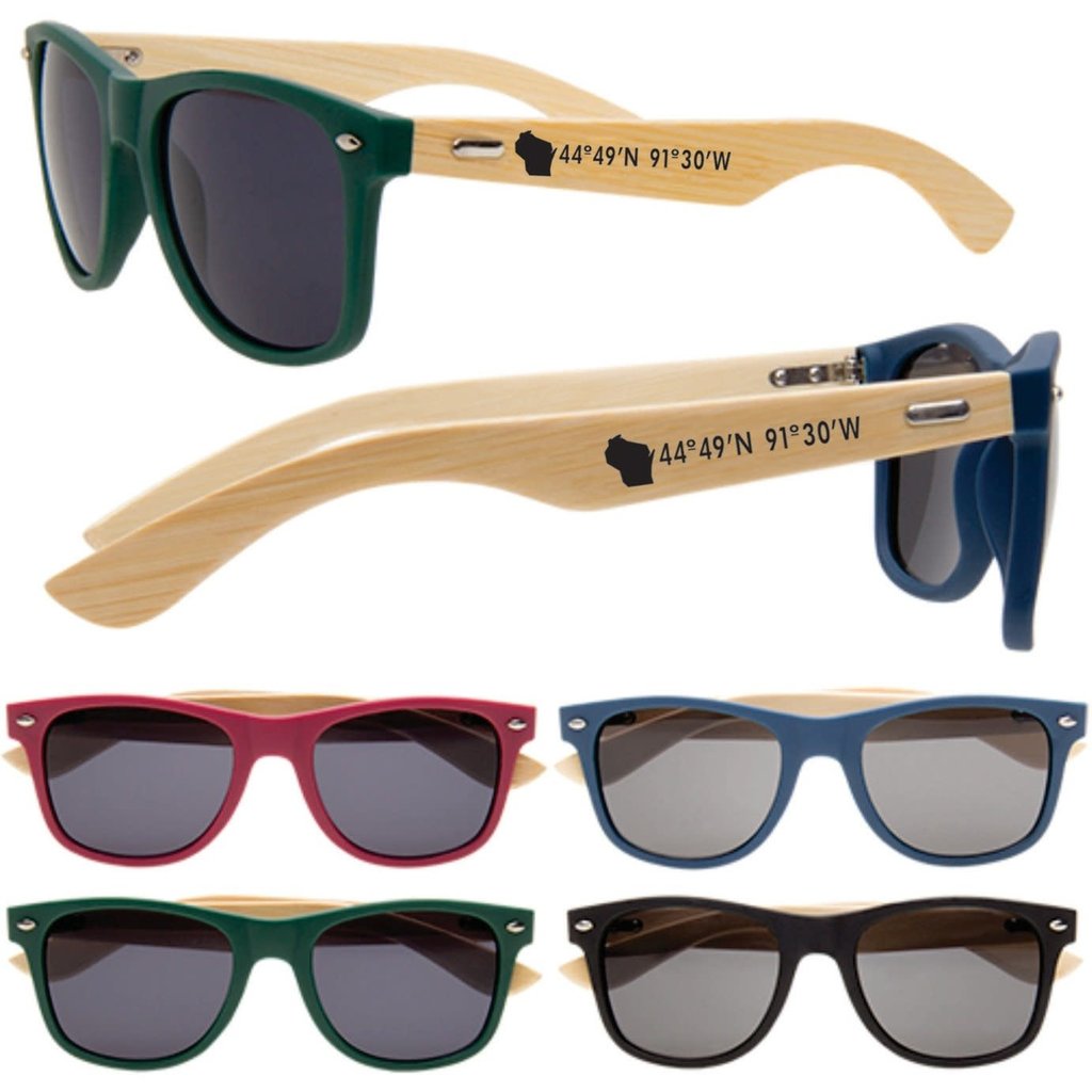 Volume One Wood Sunglasses - EC Coordinates