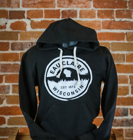 Volume One Eau Claire Forest Hoodie (Black & White)