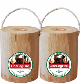 One Log Fire