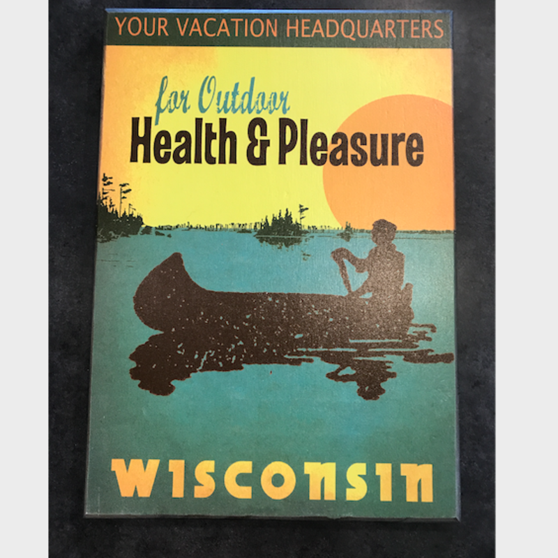Volume One Outdoor Health & Pleasure Wooden Sign - 11x16