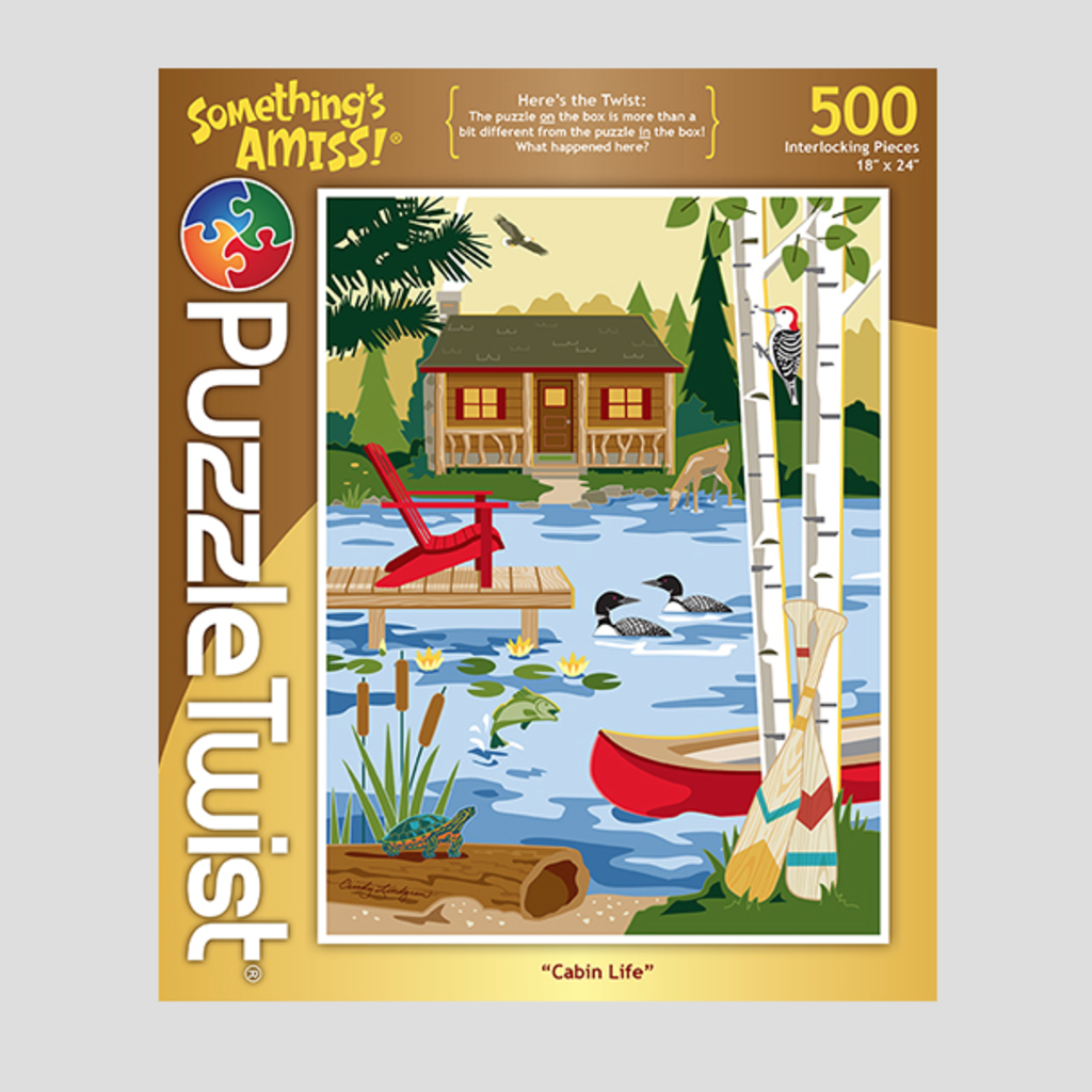 Puzzle Twist Cabin Life Puzzle