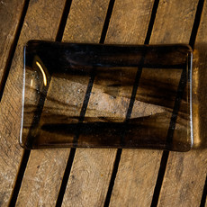 Karen Clark Fused Glass Soap Dish - Assorted Colors (4x6)