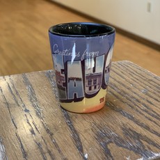 Volume One Shot Glass - Vintage Greetings From Eau Claire