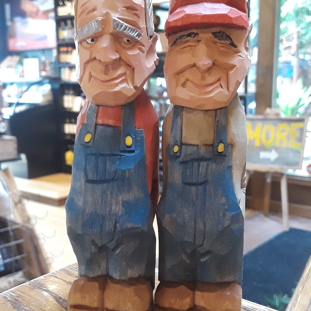 Denny Williams Wood Carving - Farmer