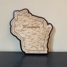 Volume One Cribbage Board - Wisconsin