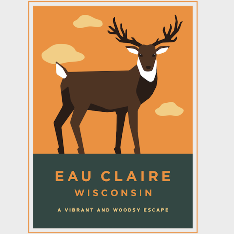 Volume One Eau Claire Animal Series Print - Deer