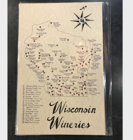 Wisconsin Wineries Map