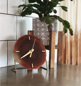 Mod North & Co. Agate Desk Clock (Assorted)