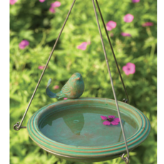 Volume One Bird Bath - Teal Round