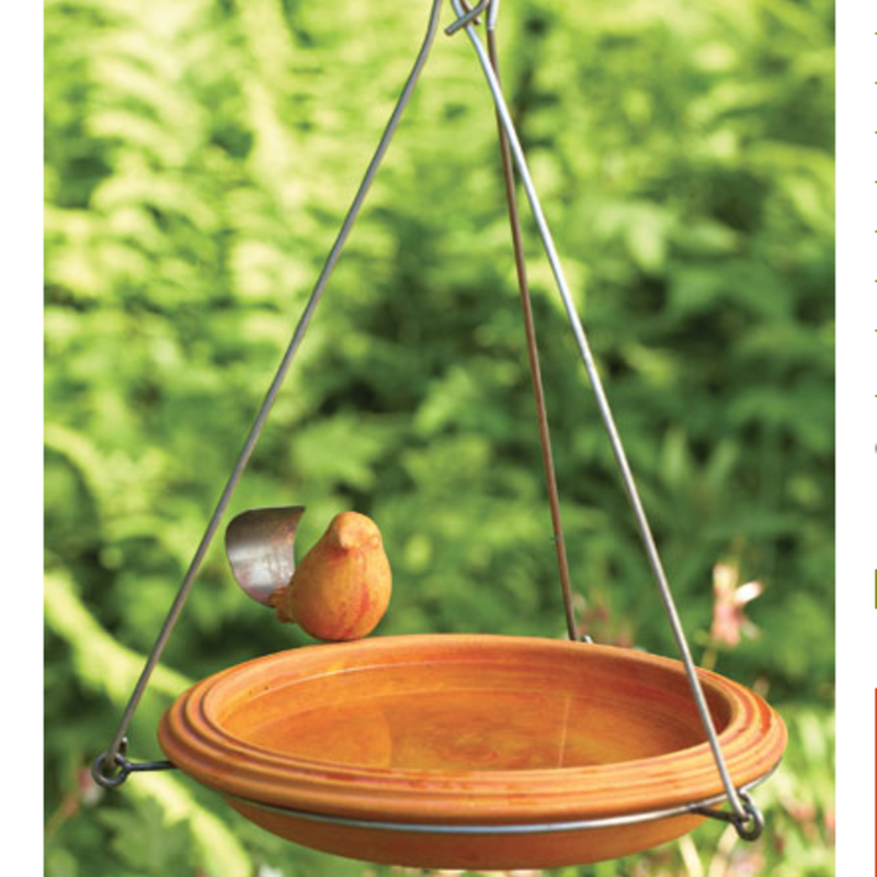 Volume One Bird Bath - Tan Round