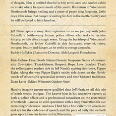 Jeff Nania Figure Eight: A Northern Lakes Mystery