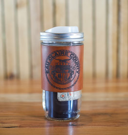 Tactile Craftworks Leather Travel Mug - Eau Claire County Seal (24 oz.)