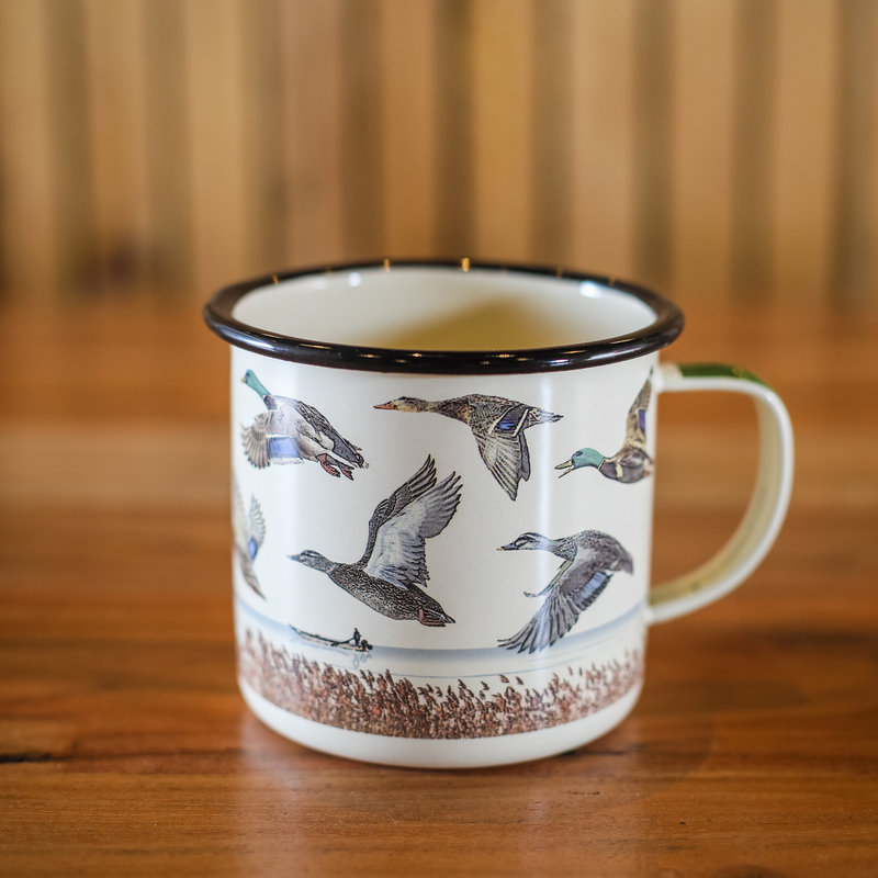 Volume One Enamel Mug - Lake & Ducks