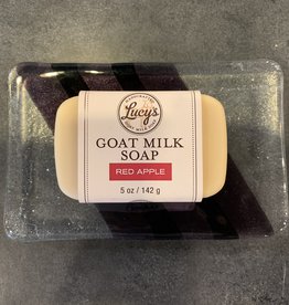 Lucy's Goat Milk Soap Lucy's Goat Milk Soap - Red Apple Bath Bar