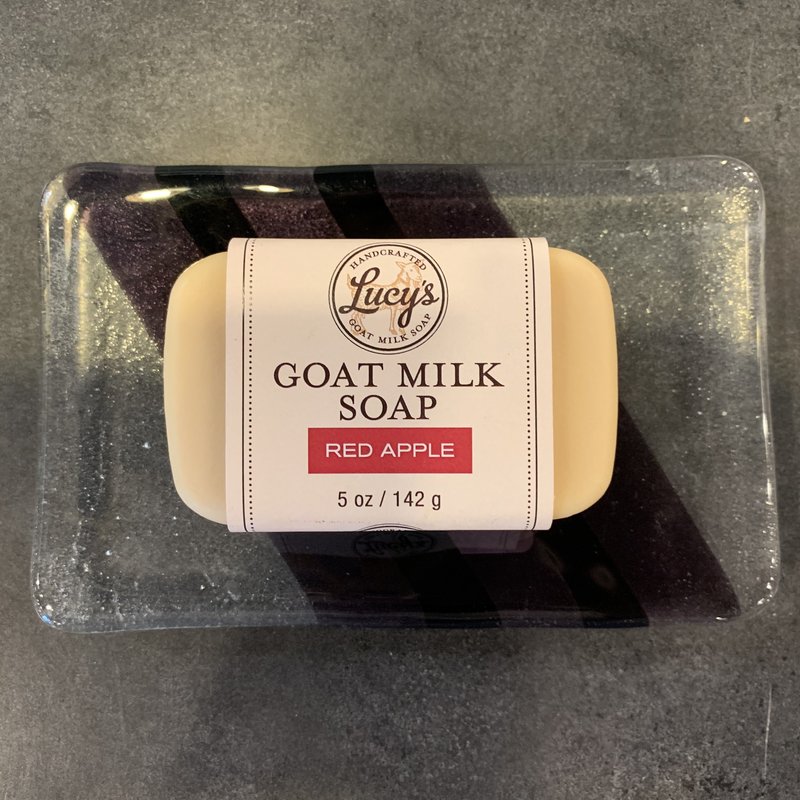 Lucy's Goat Milk Soap Lucy's Goat Milk Soap - Red Apple Bath Bar