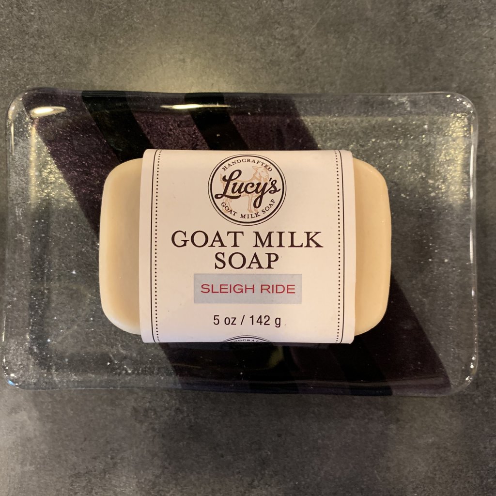 Lucy's Goat Milk Soap Lucy's Goat Milk Soap - Sleigh Ride Bath Bar