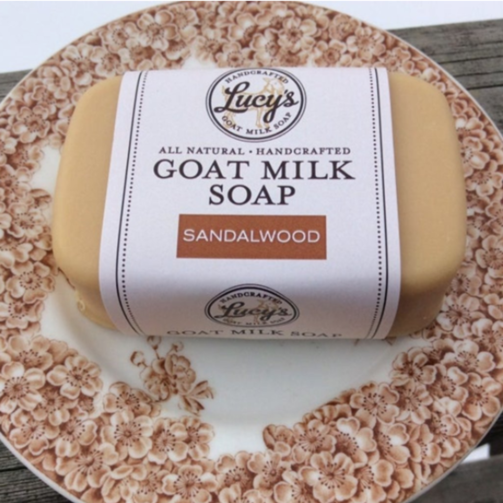 Lucy's Goat Milk Soap Lucy's Goat Milk Soap - Sandalwood Bath Bar