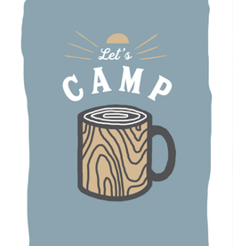 The Social Department Let's Camp Print - 13X19