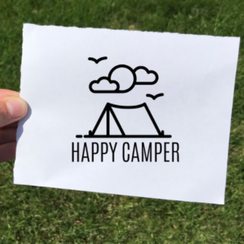 Vinyl Decal - Happy Camper