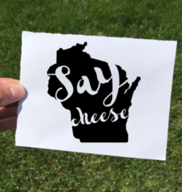 Vinyl Decal - Say Cheese