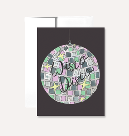 Persika Design Greeting Card - Wisco Disco