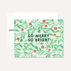 Persika Design Greeting Card - Merry & Bright